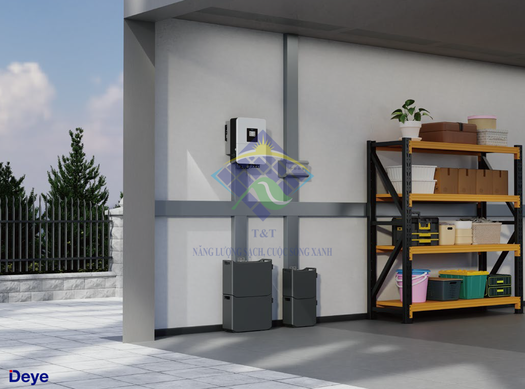 Pin lưu trữ Deye giải pháp tiết kiệm năng lượng