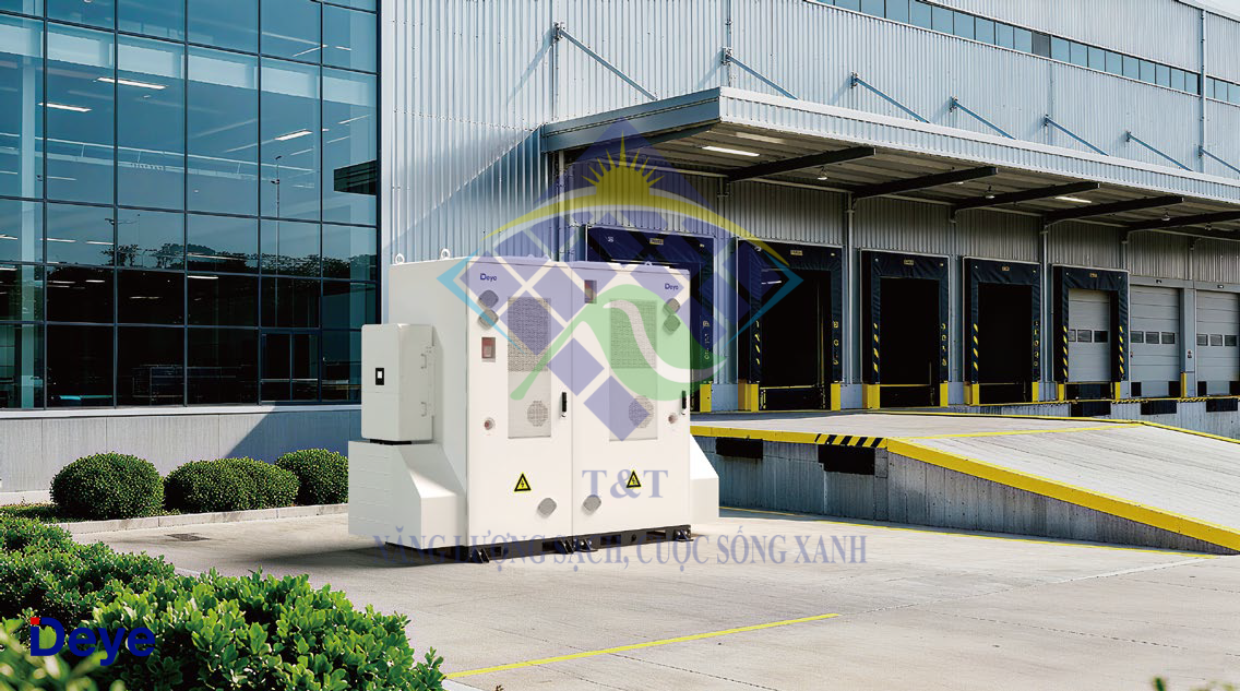 Pin lưu trữ Deye tối ưu chi phí lắp đặt điện mặt trời