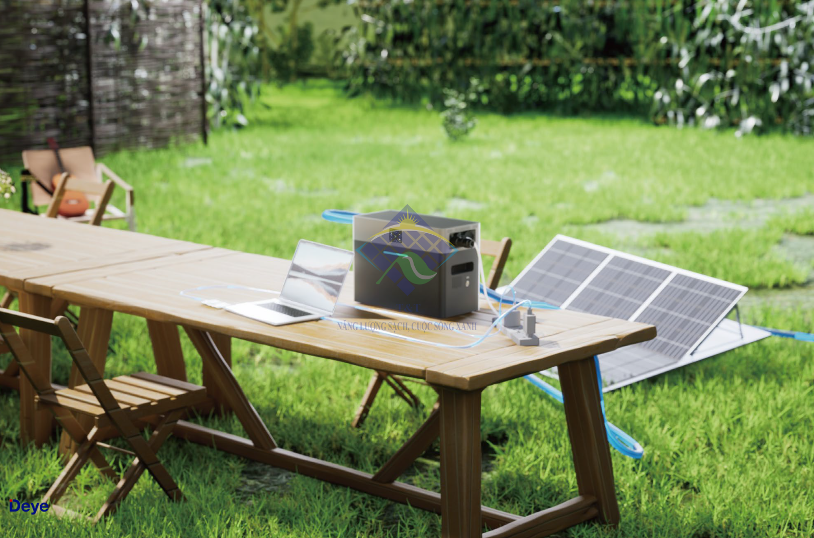 Pin lưu trữ Deye trong phát triển năng lượng tái tạo