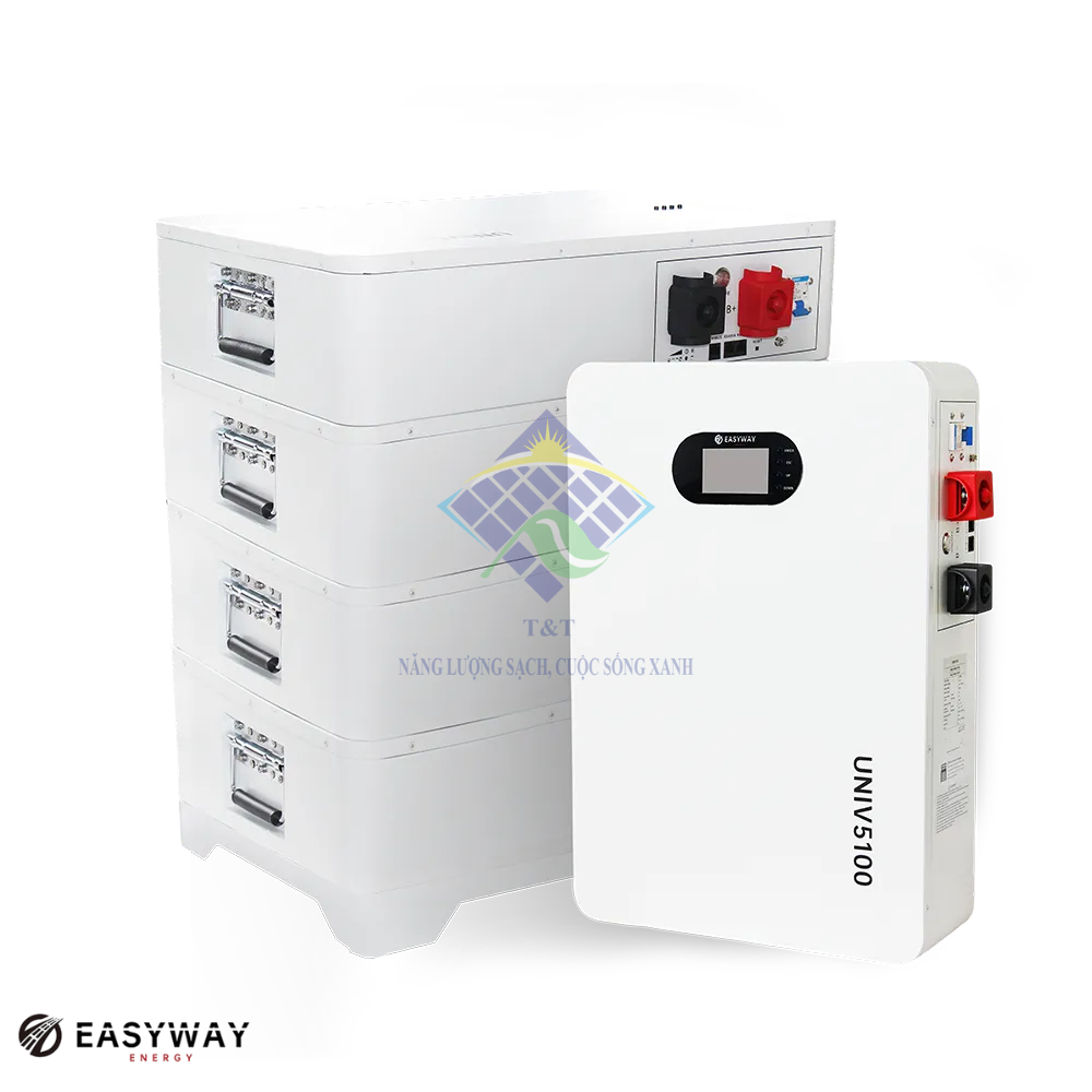Pin lưu trữ Easyway cho công trình xanh