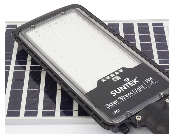 Đèn đường năng lượng mặt trời cao cấp SUNTEK S2
