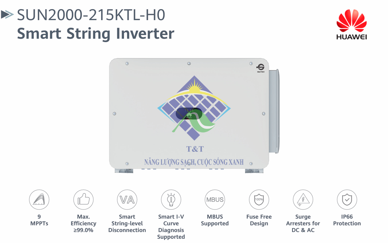 So sánh Inverter Huawei với các thương hiệu khác