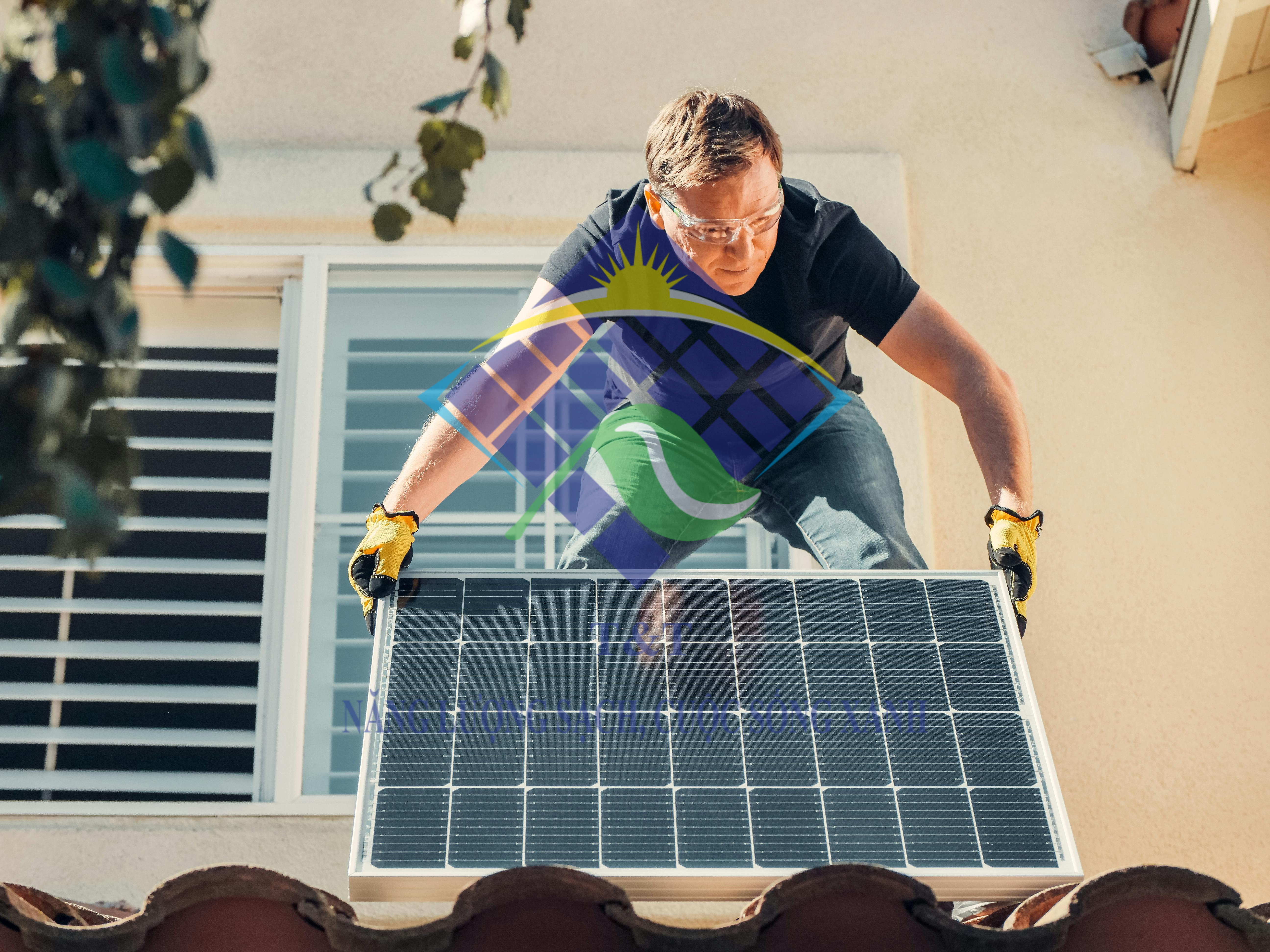 Tấm pin LONGI Solar hiệu quả cho công trình lớn