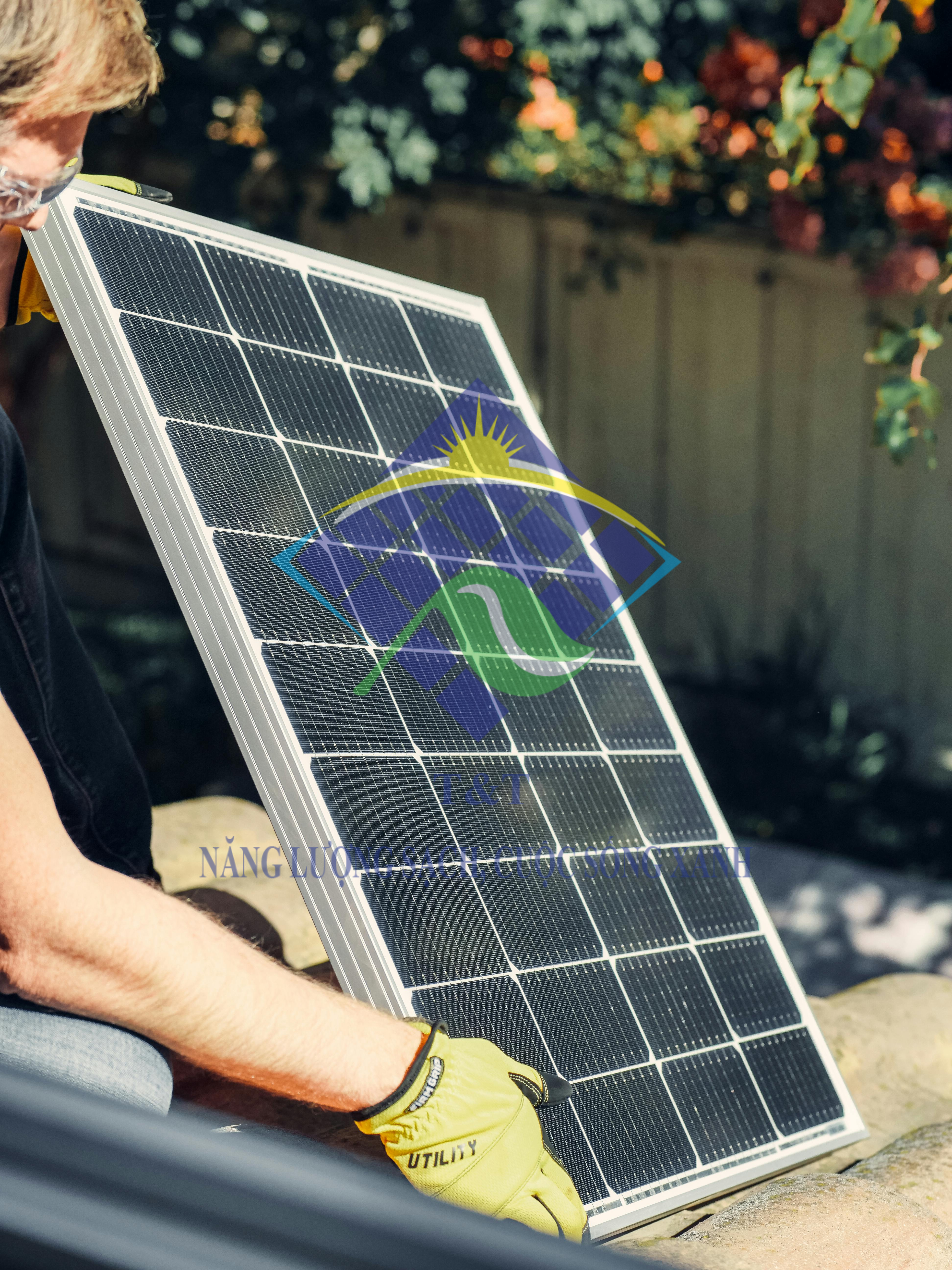 Tấm pin LONGI Solar hiệu quả cho công trình lớn