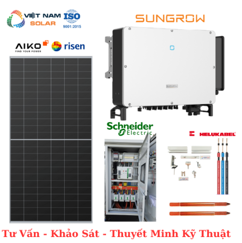 Hệ Thống Năng Lượng Mặt Lưu Trữ 6 KW