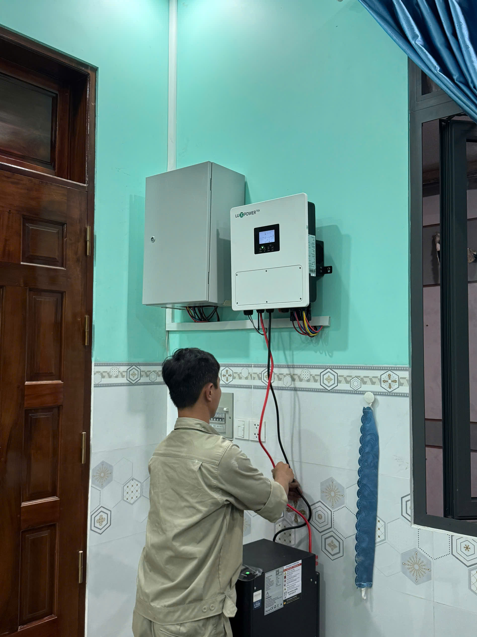 Hoàn thành hệ thống lưu trữ cho khách tại Bến Tren