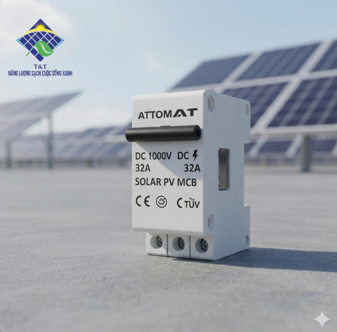 Cầu chì DC 1000V năng lượng mặt trời