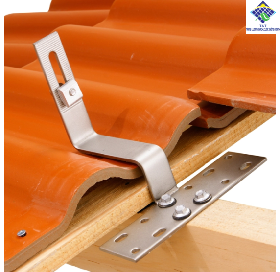 Bát Mái Ngói Điện Mặt Trời-Chân L Phụ Kiện Điện Mặt Trời