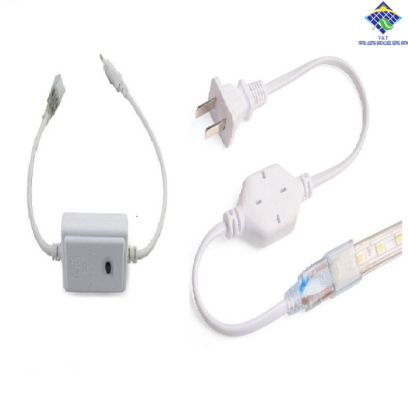 đầu cắm dây đèn lét 2 hàng