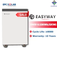 Pin Lithium Easyway UNIV-5.12kWh/LV(W) - Pin lưu trữ năng lượng điện mặt trời