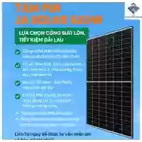 TẤM PIN JA SOLAR 620W 