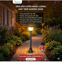 Đènn sân vườn năng lượng mặt trời SUNTEK GD58