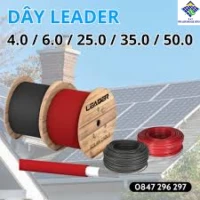 Cáp DC 10 mm2 LEADER cho Điện mặt trời