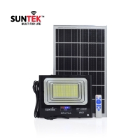 Bộ đèn pha led năng  lượng mặt trời  .Model: RP-200,  hiệu: Suntek. Bảo  hành 18 tháng