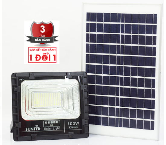 Đèn LED năng lượng mặt trời SUNTEK JD-8800