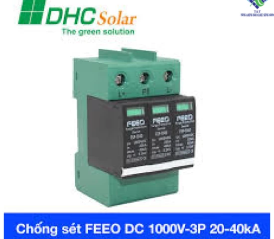 Chống Sét Lan Truyền DC 1000V 3P 20-40kA FEEO