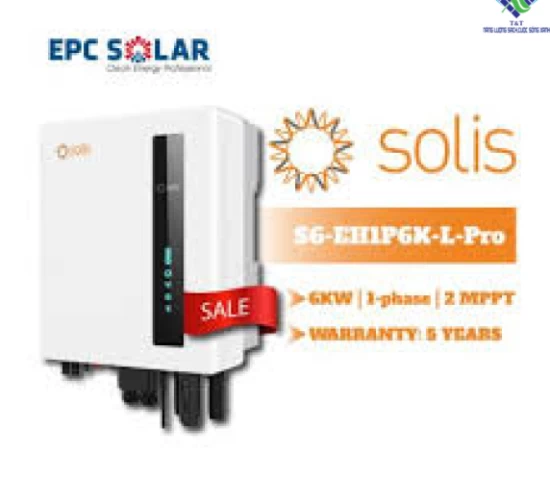 S6-EH1P6K-L-Pro|6kw|1 pha| Inverter Hybrid| Biến tần lưu trữ điện mặt trời một pha Solis