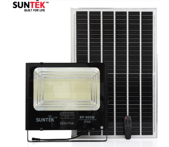 Bộ đèn pha led  chống lóa năng lượng mặt trời  .Model: RP400 hiệu: Suntek. 