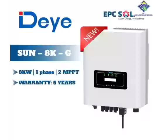  Bộ biến tần hòa lưới một pha DEYE 8kw