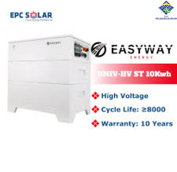 Pin Lithium Easyway UNIV-HV ST 10Kwh - Pin lưu trữ năng lượng điện mặt trời điện áp cao