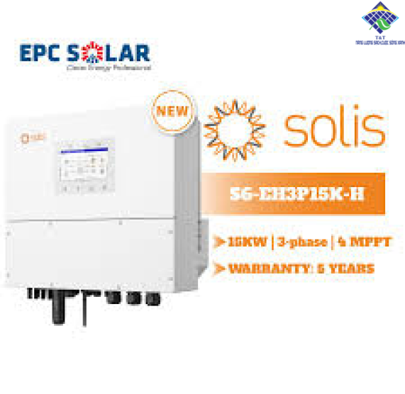 S6-EH3P 15K-H| 15KW| 3 pha| Inverter Hybrid | Áp cao - Biến tần lưu trữ điện mặt trời ba pha Solis