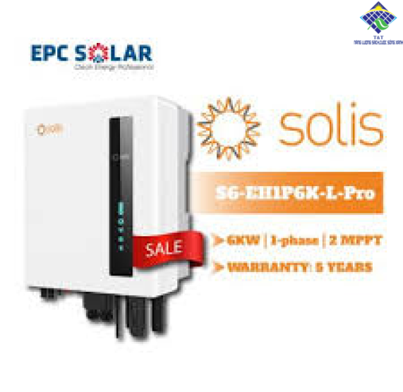 S6-EH1P6K-L-Pro|6kw|1 pha| Inverter Hybrid| Biến tần lưu trữ điện mặt trời một pha Solis