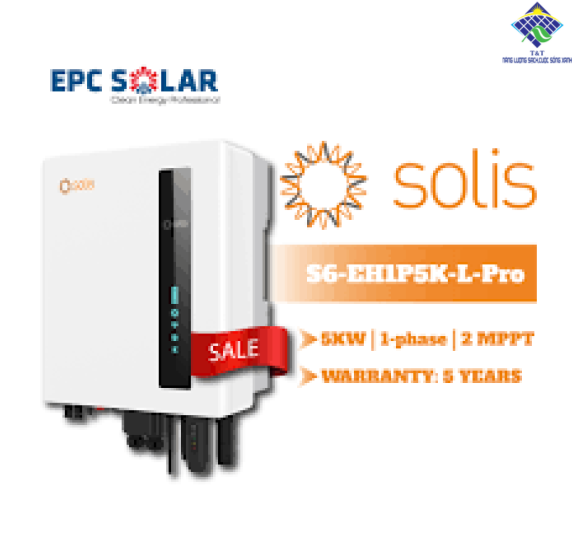S6-EH1P5K-L-Pro|5kw|1 pha| Inverter Hybrid| Biến tần lưu trữ điện mặt trời một pha Solis