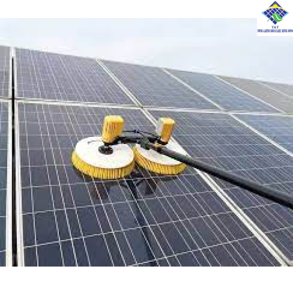Chổi lau pin năng lượng mặt trời