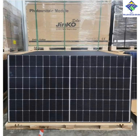 TẤM PIN JINKO 585 HAI MẶT KÍNH SX 2.0